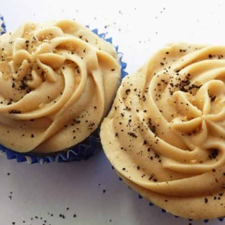 Banana Cupcakes with Coffee Icing