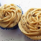 Banana Cupcakes with Coffee Icing