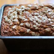 quickbread - Whole Wheat Oatmeal Applesauce Banana Bread {healthy + vegan-friendly} | Ambitious Kitchen
