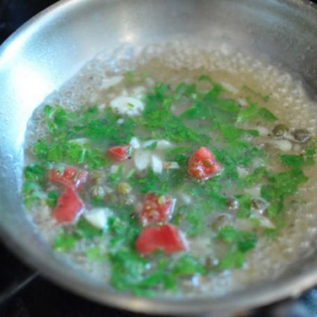 Lemon-Caper Sauce low cal