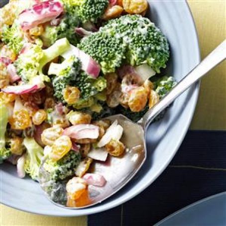 Broccoli Raisin Salad Recipe