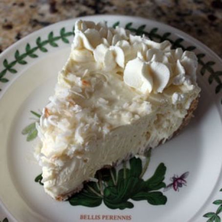 White Chocolate Coconut Pie