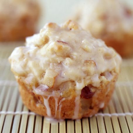 GLAZED PEAR MUFFINS