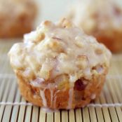GLAZED PEAR MUFFINS
