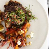 Braised Beef with Red Onion Gremolata