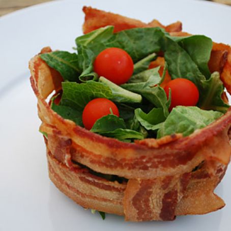 Bacon, Lettuce & Tomato Cups