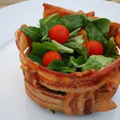Bacon, Lettuce & Tomato Cups
