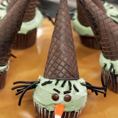 Wicked Witch Cupcakes