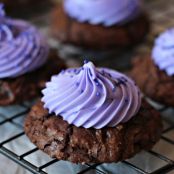 Cream Cheese Brownie Cookies with Cream Cheese Frosting