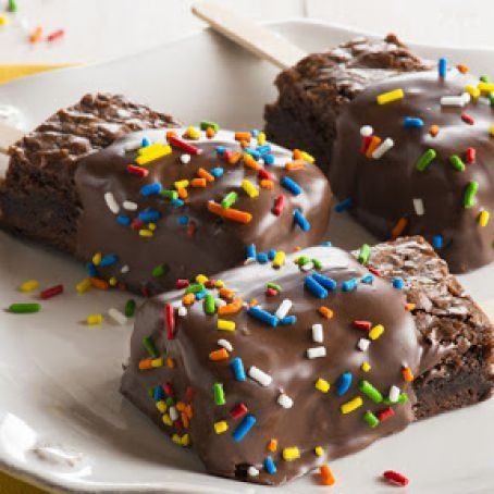 Brownies on a Stick