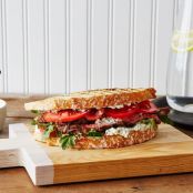 Herbed Feta and Steak Sandwich