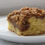CINNAMON CREAM CHEESE COFFEE CAKE