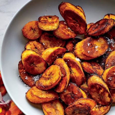 Baked Coconut Plantains