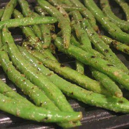 Grilled Green Beans