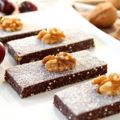 Chocolate Walnut Cherry Bars