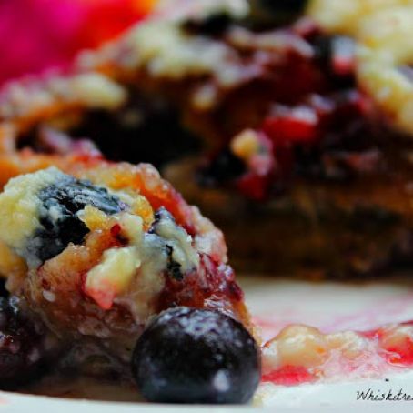 Blueberry Cream Cheese French Toast Roll Up