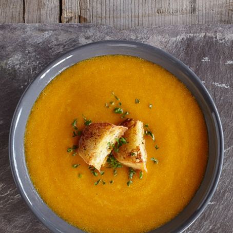 Gingered Carrot Orange Soup