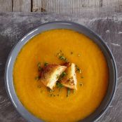 Gingered Carrot Orange Soup