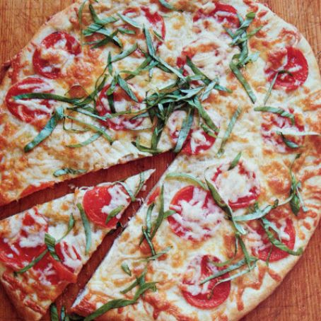 Cheesy Margherita Pizza