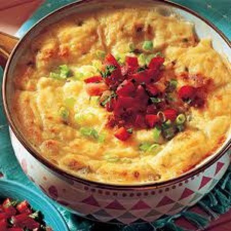 Southern Grits with Red-Pepper Butter