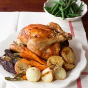 Entree, Chicken: Juiciest Whole Roasted Chicken