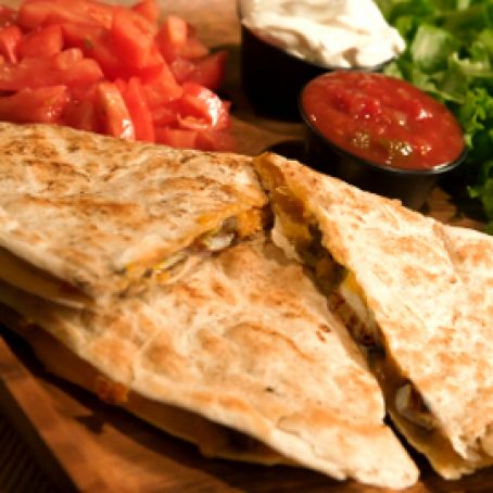 HG's Clubhouse Chicken Quesadilla