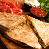 HG's Clubhouse Chicken Quesadilla