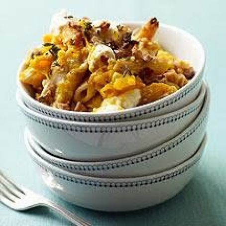 weight watchers Baked Pasta with Butternut Squash and Ricotta
