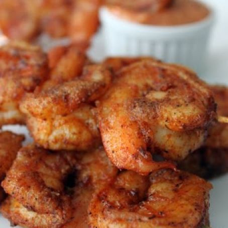 Louisiana Cajun Shrimp with Chipotle Mayo