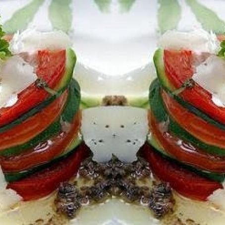 CALABAZAS Y TOMATES EN SALSA DE ANCHOAS