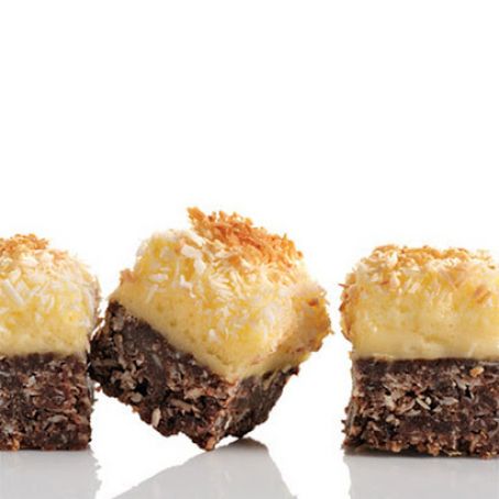 Chocolate-Coconut Cheesecake Squares Recipe | Martha Stewart