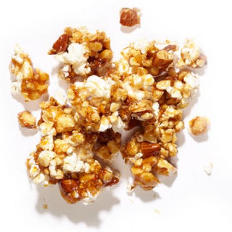 Spiced Caramel Corn with Roasted Nuts