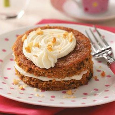Mini Carrot Cake Tortes