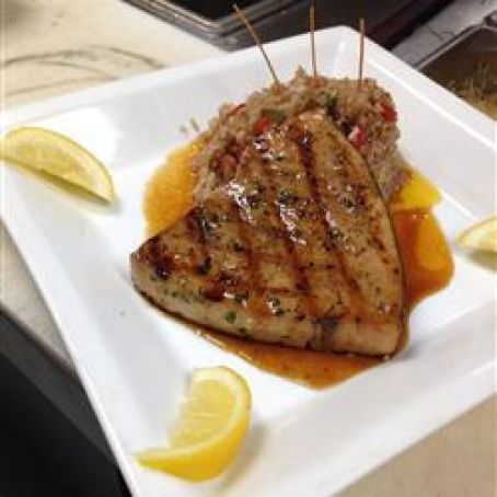 Grilled Marinated Swordfish