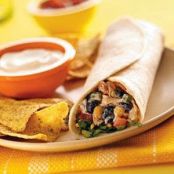 Fiesta Chicken Burritos