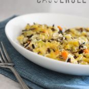 Cheesy Chicken and Wild Rice Casserole