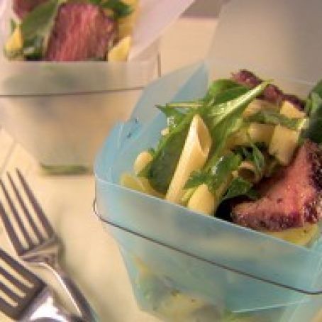 Penne with Beef and Arugula (Giada)