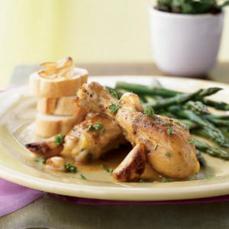 Chicken with 40 Cloves of Garlic