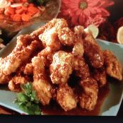 Chicken: Gussie's Fried Chicken With Pecan-Honey Glaze