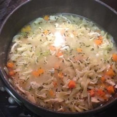 Lemon Chicken Noodle Soup