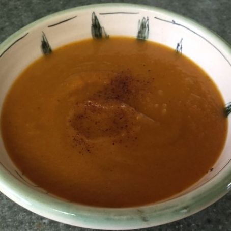 Butternut Squash, Sweet Potato, Carrot Soup   (Slow Cooker)