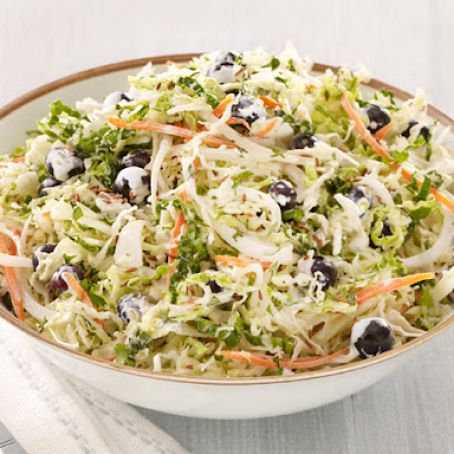 Blueberry Coleslaw