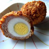 Scotch Eggs with Mustard Sauce