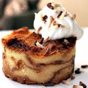White Chocolate Bread Pudding