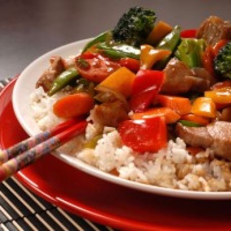Pork Teriyaki Stir Fry