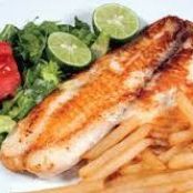 Pan Fried White Fish