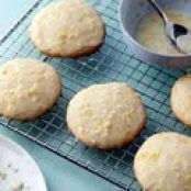 Lemon Ricotta Cookies with Lemon Glaze