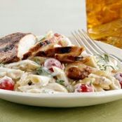 Creamy Tomato-Basil Pasta with Chicken