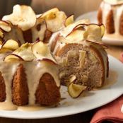 Apple-Spice Bundt Cake with Butterscotch Glaze
