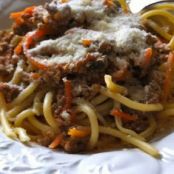 Ragu -(White Sauce Veal and Sausage)